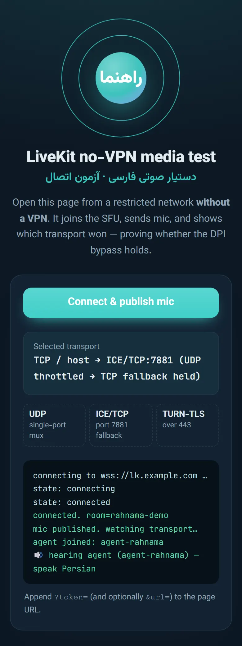 Mobile layout